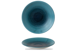 Aqueous Lagoon Deep Coupe Plate